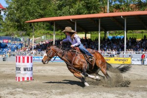 Thrilling rodeo events are a highlight of the Cloverdale Rodeo & Country Fair weekend.